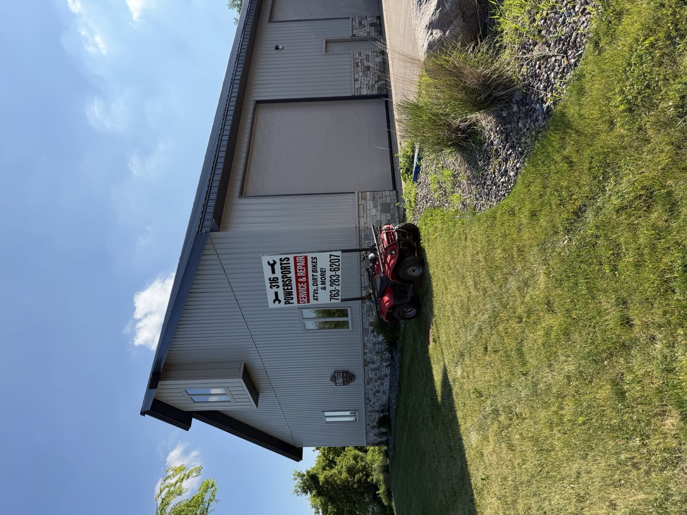 316 Powersports shop in St. Michael, MN — ATV, dirt bike, motorcycle and snowmobile service and repair